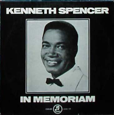 Albumcover Kenneth Spencer - In Memoriam